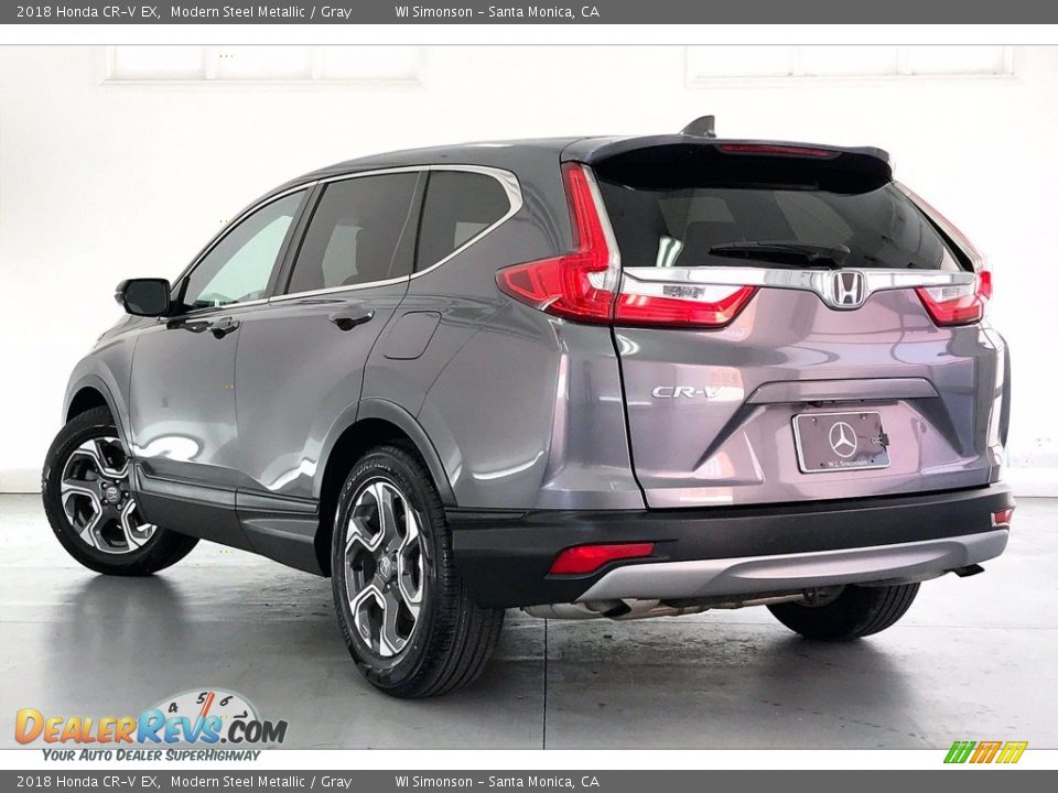 2018 Honda CR-V EX Modern Steel Metallic / Gray Photo #10