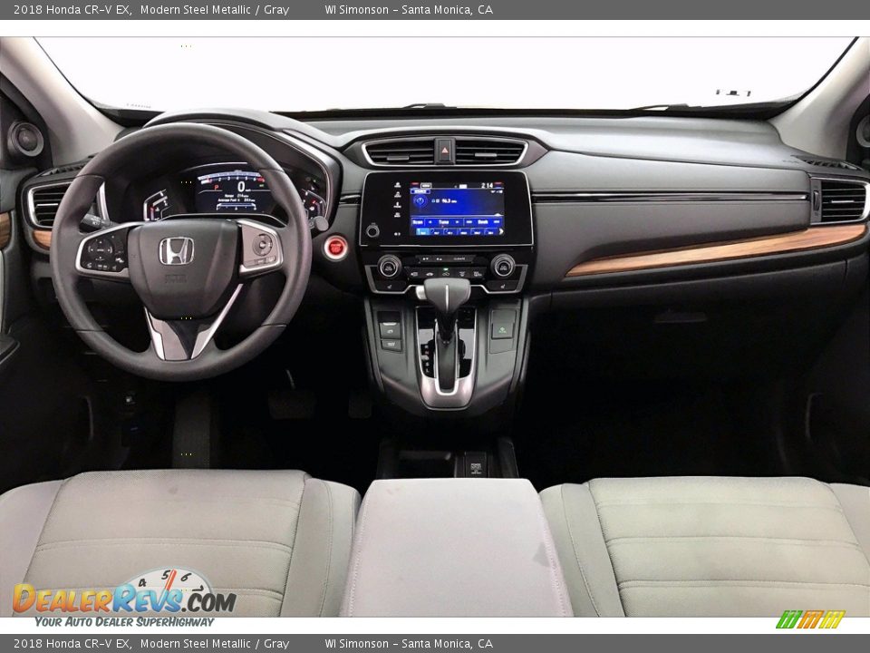 2018 Honda CR-V EX Modern Steel Metallic / Gray Photo #15