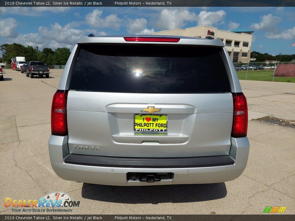 2019 Chevrolet Tahoe LS Silver Ice Metallic / Jet Black Photo #8