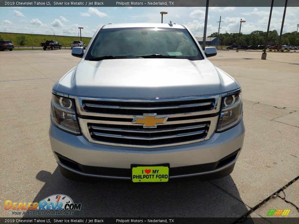 2019 Chevrolet Tahoe LS Silver Ice Metallic / Jet Black Photo #9