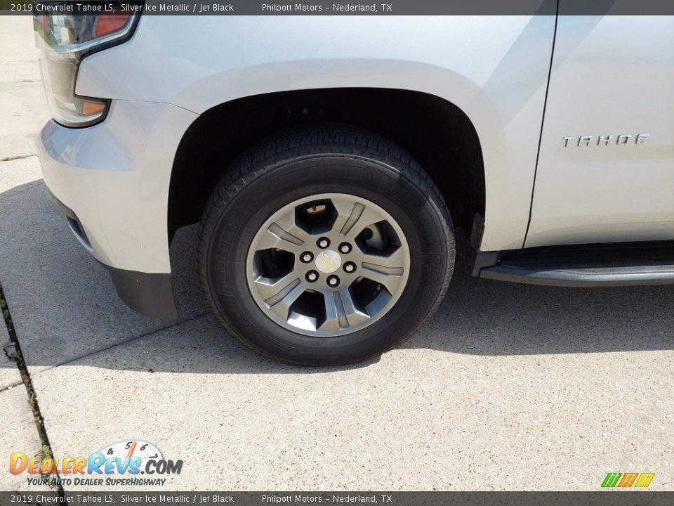 2019 Chevrolet Tahoe LS Silver Ice Metallic / Jet Black Photo #10