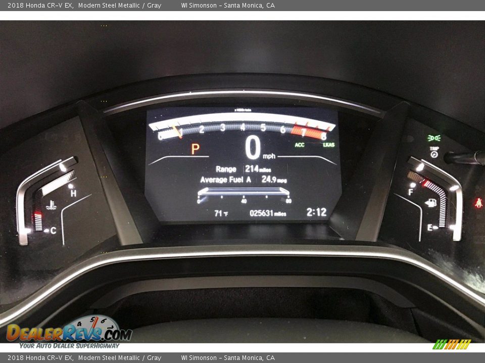 2018 Honda CR-V EX Gauges Photo #23