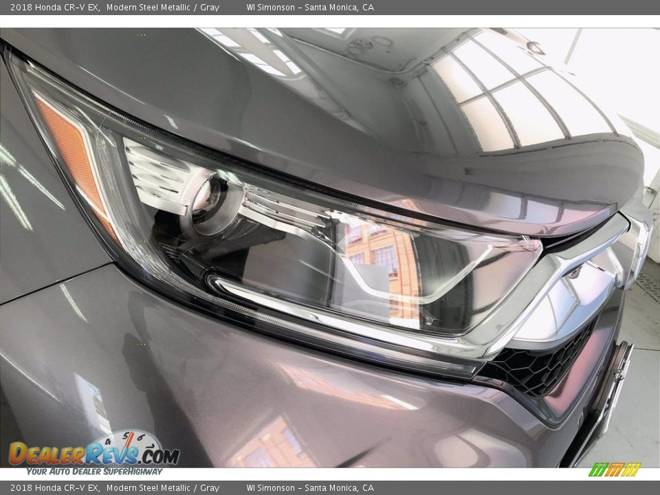 2018 Honda CR-V EX Modern Steel Metallic / Gray Photo #28