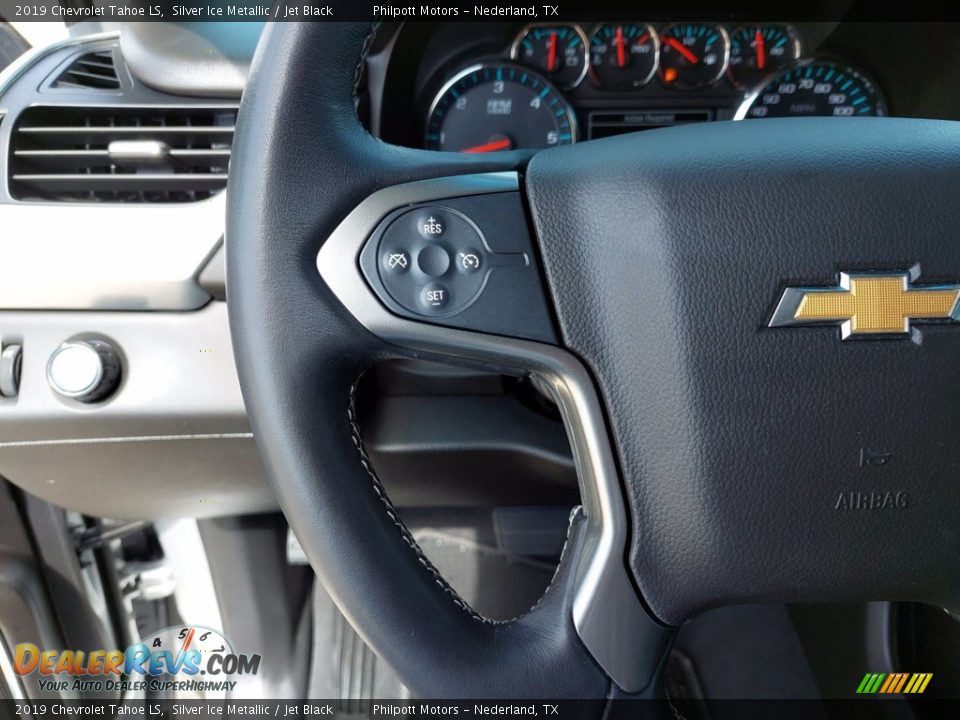 2019 Chevrolet Tahoe LS Silver Ice Metallic / Jet Black Photo #16