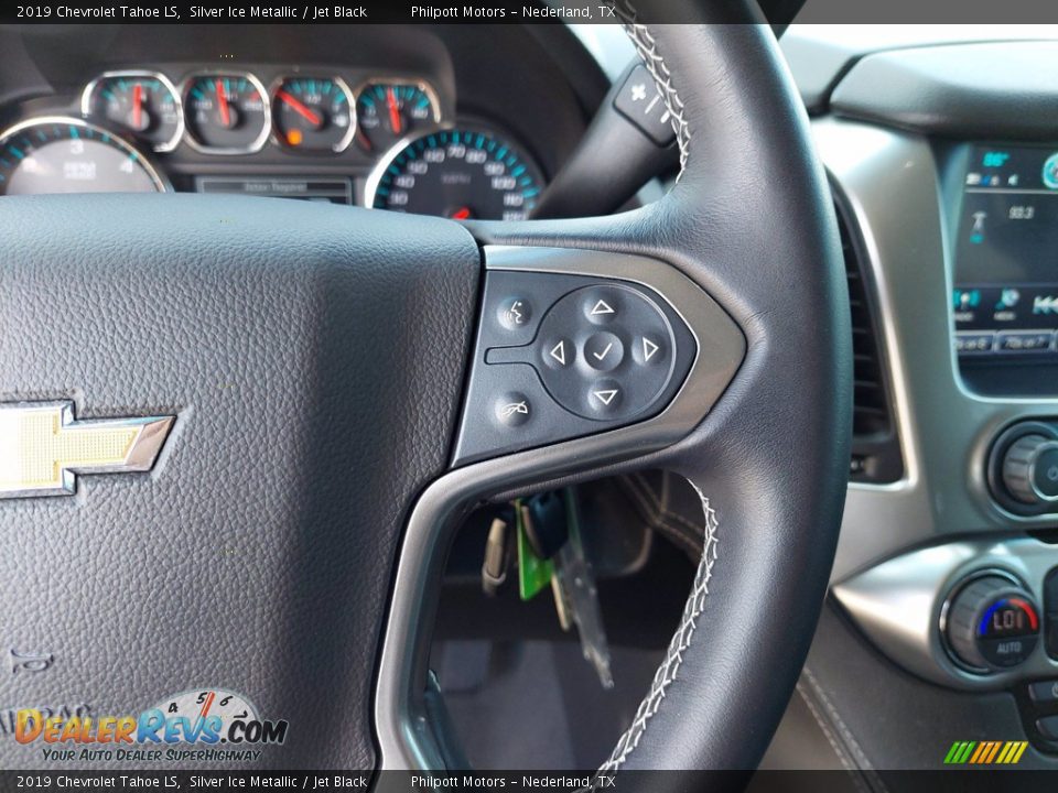 2019 Chevrolet Tahoe LS Silver Ice Metallic / Jet Black Photo #17