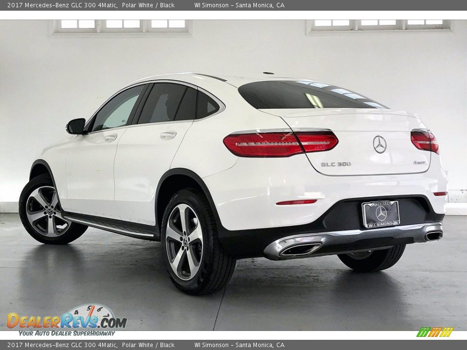 2017 Mercedes-Benz GLC 300 4Matic Polar White / Black Photo #10