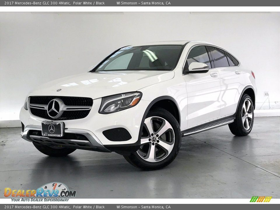 2017 Mercedes-Benz GLC 300 4Matic Polar White / Black Photo #12