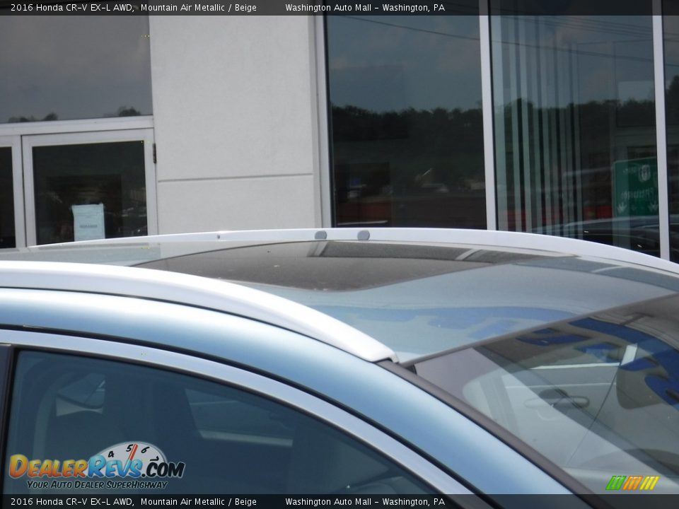 2016 Honda CR-V EX-L AWD Mountain Air Metallic / Beige Photo #3
