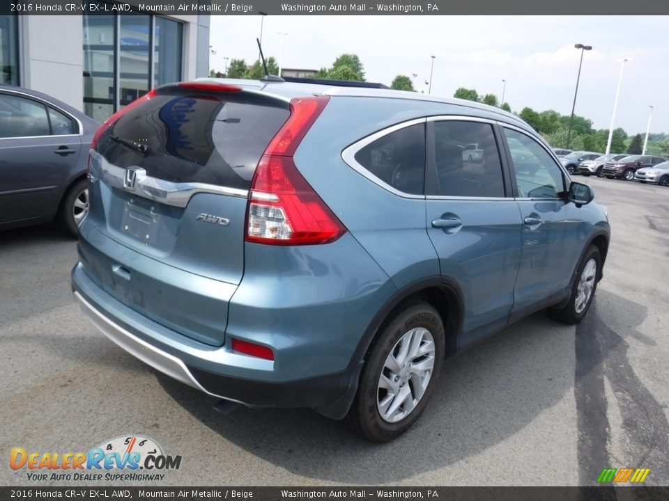 Mountain Air Metallic 2016 Honda CR-V EX-L AWD Photo #10