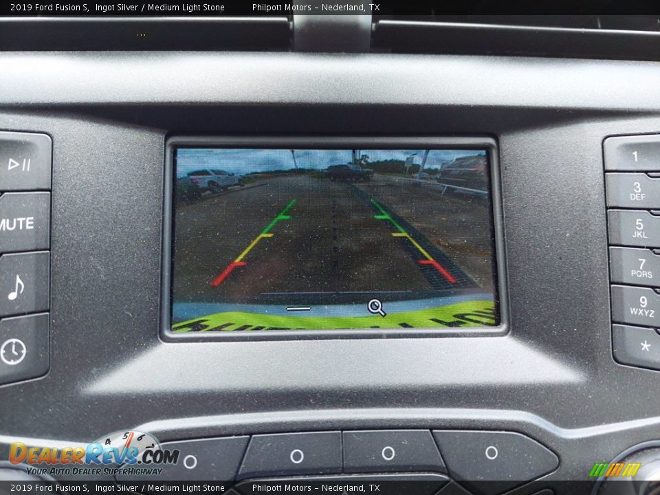 2019 Ford Fusion S Ingot Silver / Medium Light Stone Photo #20