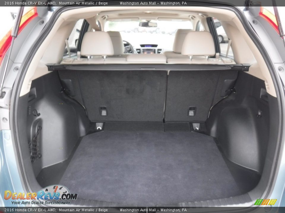 2016 Honda CR-V EX-L AWD Trunk Photo #26