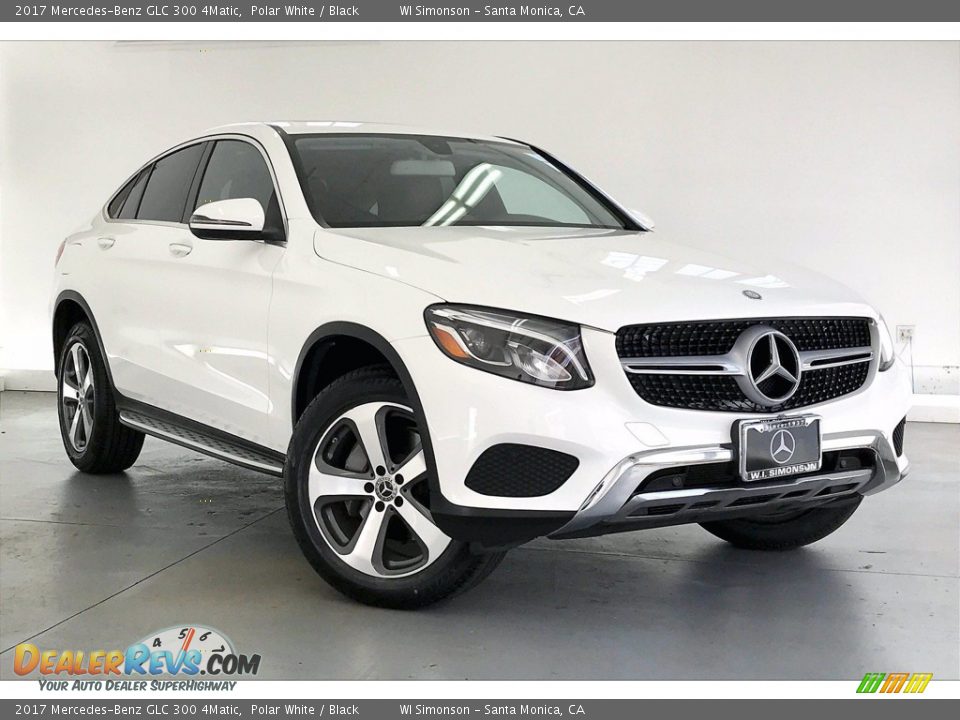 2017 Mercedes-Benz GLC 300 4Matic Polar White / Black Photo #34