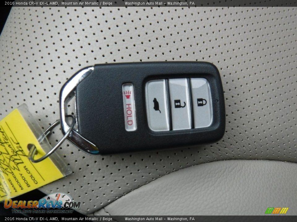 Keys of 2016 Honda CR-V EX-L AWD Photo #27