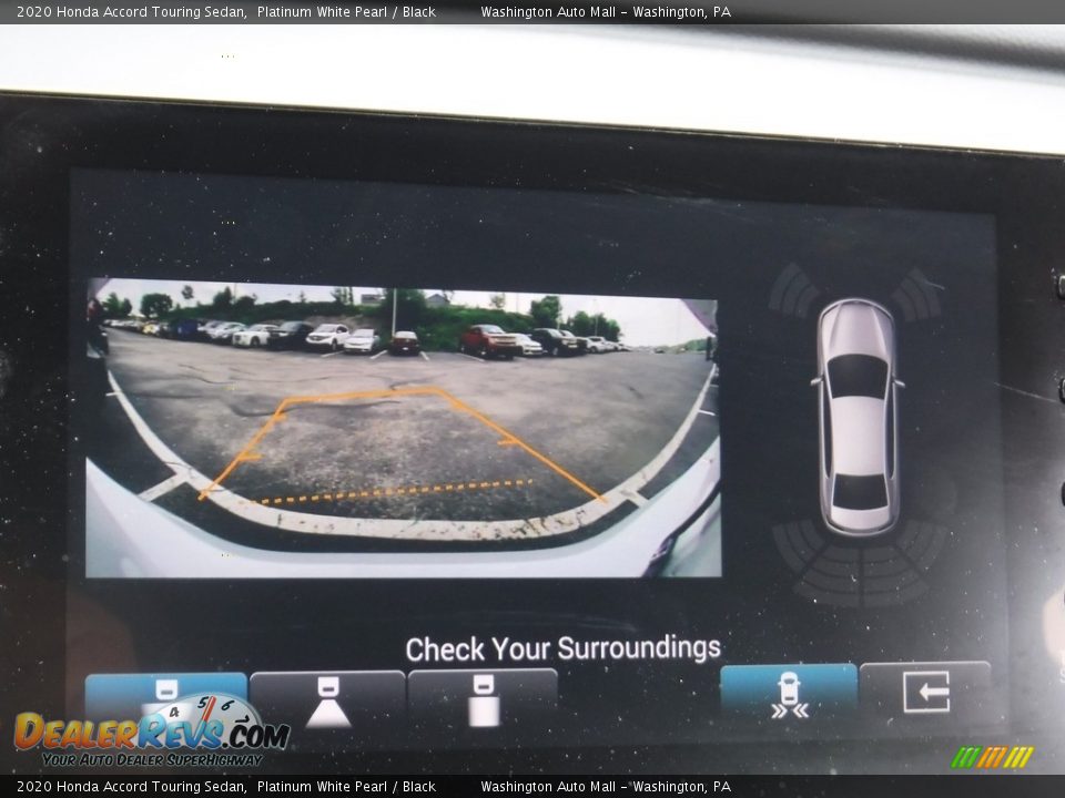 2020 Honda Accord Touring Sedan Platinum White Pearl / Black Photo #7