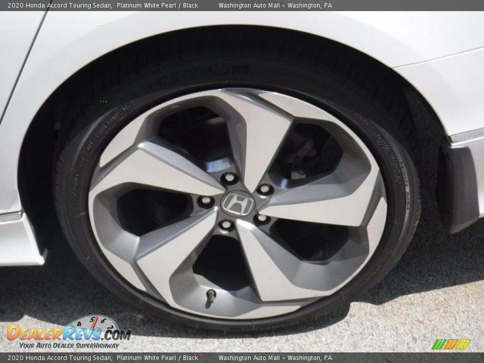 2020 Honda Accord Touring Sedan Platinum White Pearl / Black Photo #12