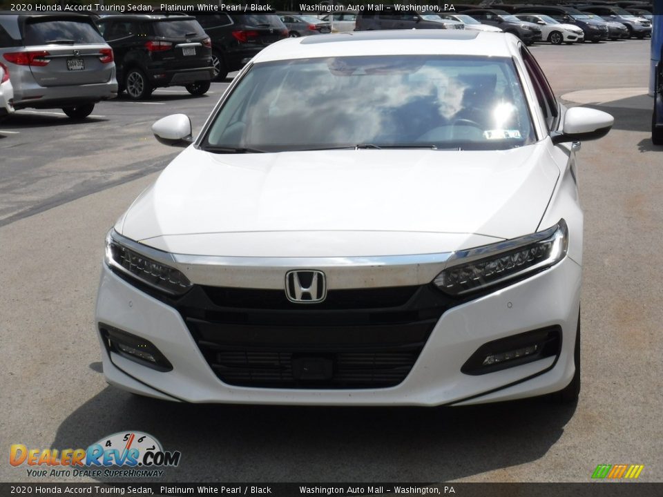 2020 Honda Accord Touring Sedan Platinum White Pearl / Black Photo #13