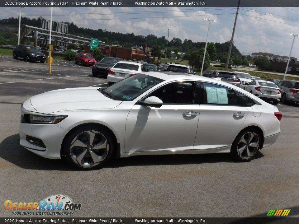 2020 Honda Accord Touring Sedan Platinum White Pearl / Black Photo #15