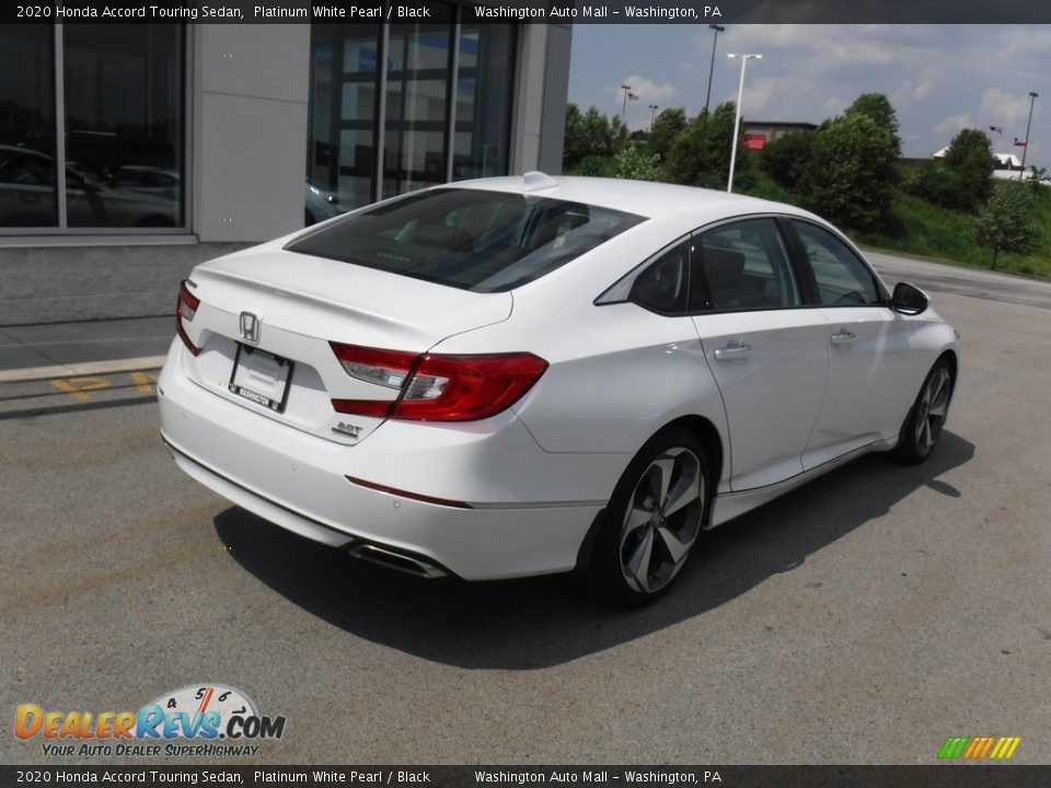 2020 Honda Accord Touring Sedan Platinum White Pearl / Black Photo #17