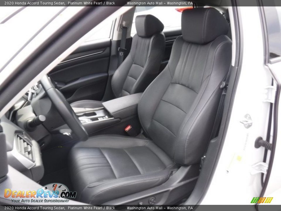 2020 Honda Accord Touring Sedan Platinum White Pearl / Black Photo #21