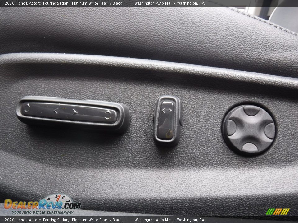 2020 Honda Accord Touring Sedan Platinum White Pearl / Black Photo #22