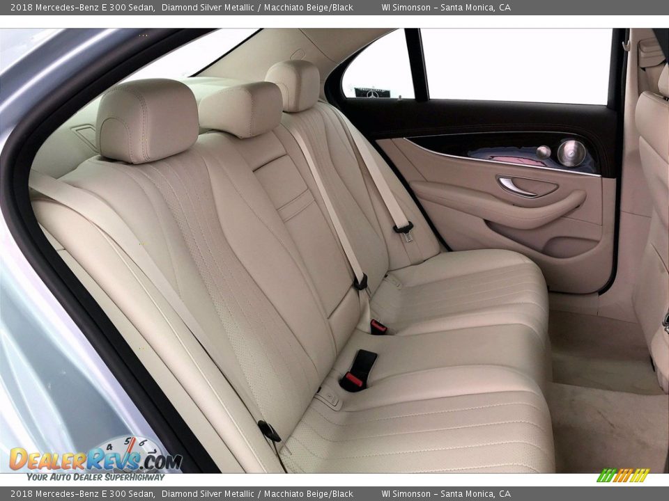 Rear Seat of 2018 Mercedes-Benz E 300 Sedan Photo #19