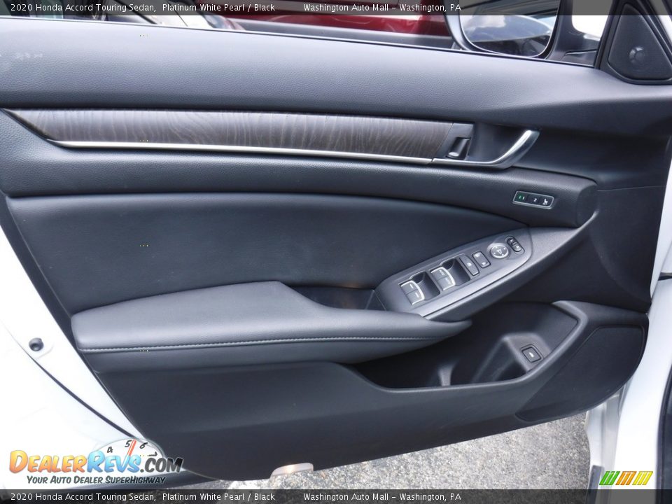 2020 Honda Accord Touring Sedan Platinum White Pearl / Black Photo #23
