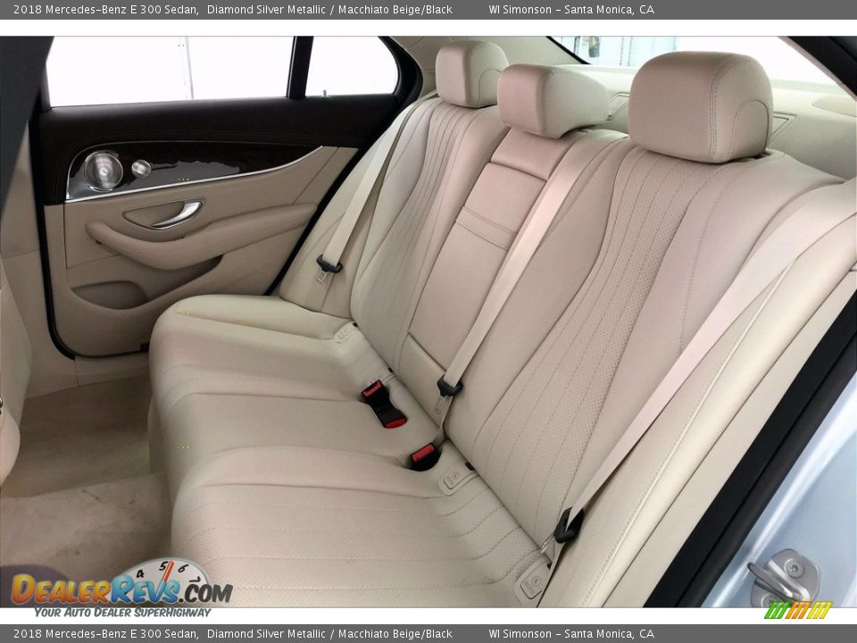 Rear Seat of 2018 Mercedes-Benz E 300 Sedan Photo #20