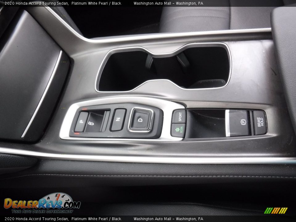 2020 Honda Accord Touring Sedan Platinum White Pearl / Black Photo #26