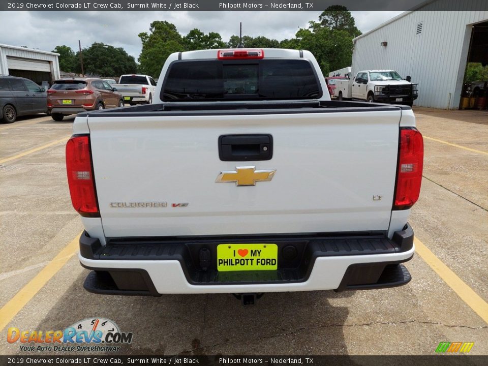 2019 Chevrolet Colorado LT Crew Cab Summit White / Jet Black Photo #8