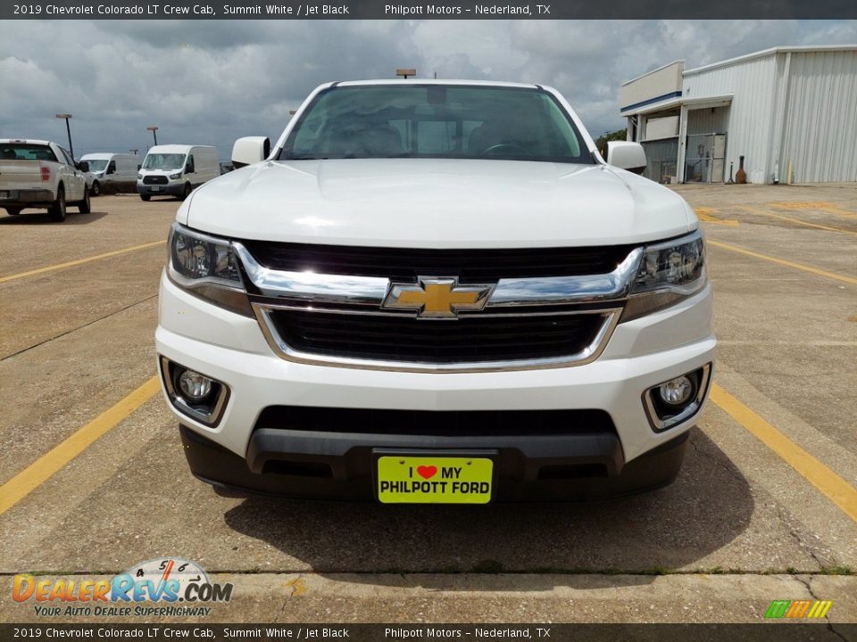 2019 Chevrolet Colorado LT Crew Cab Summit White / Jet Black Photo #9