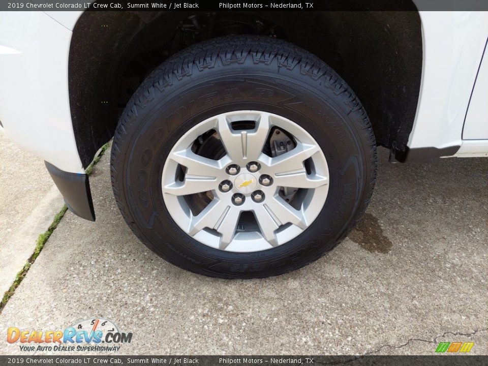 2019 Chevrolet Colorado LT Crew Cab Summit White / Jet Black Photo #10