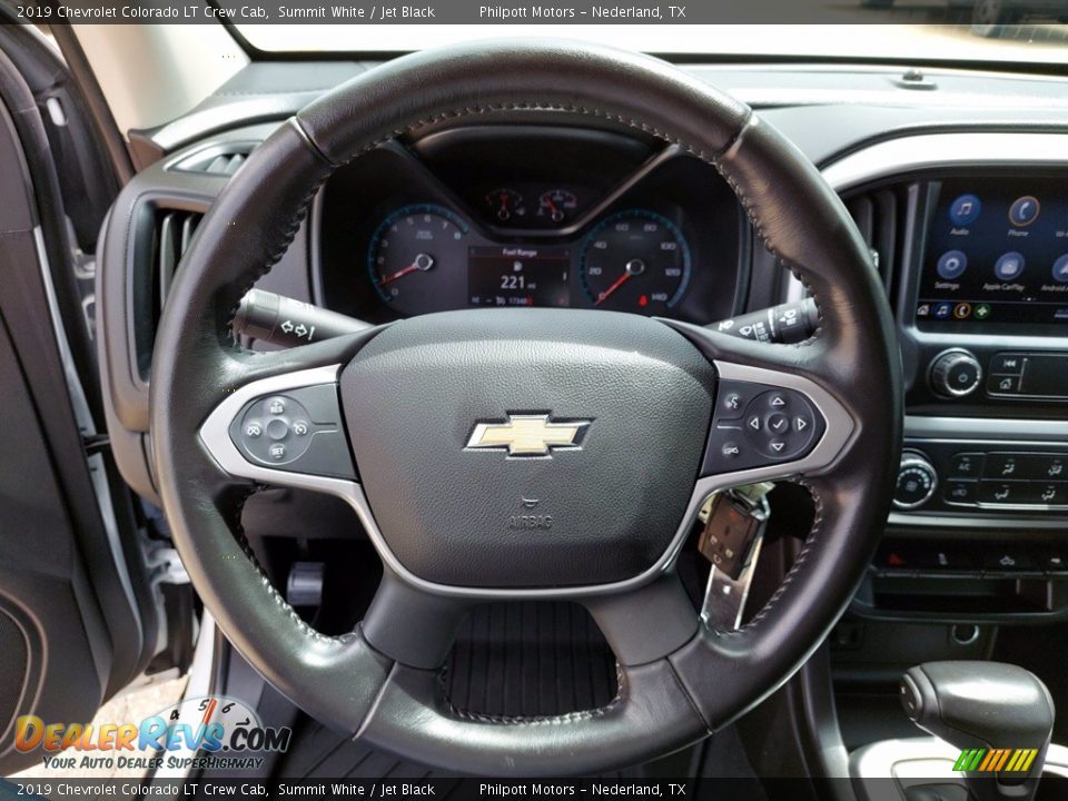 2019 Chevrolet Colorado LT Crew Cab Summit White / Jet Black Photo #15