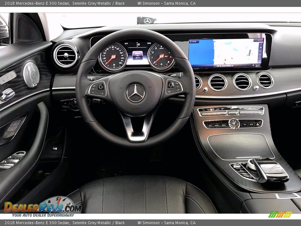 2018 Mercedes-Benz E 300 Sedan Selenite Grey Metallic / Black Photo #4