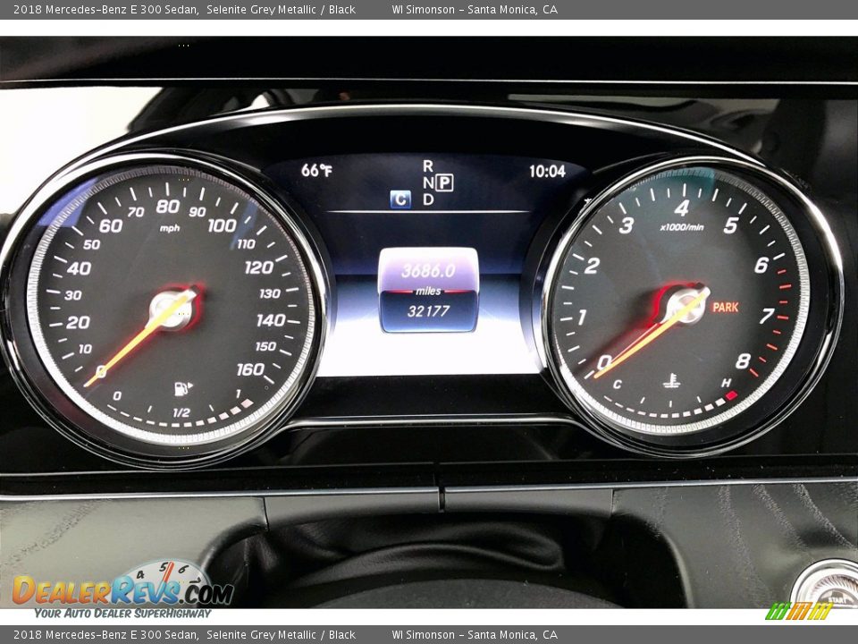 2018 Mercedes-Benz E 300 Sedan Selenite Grey Metallic / Black Photo #23