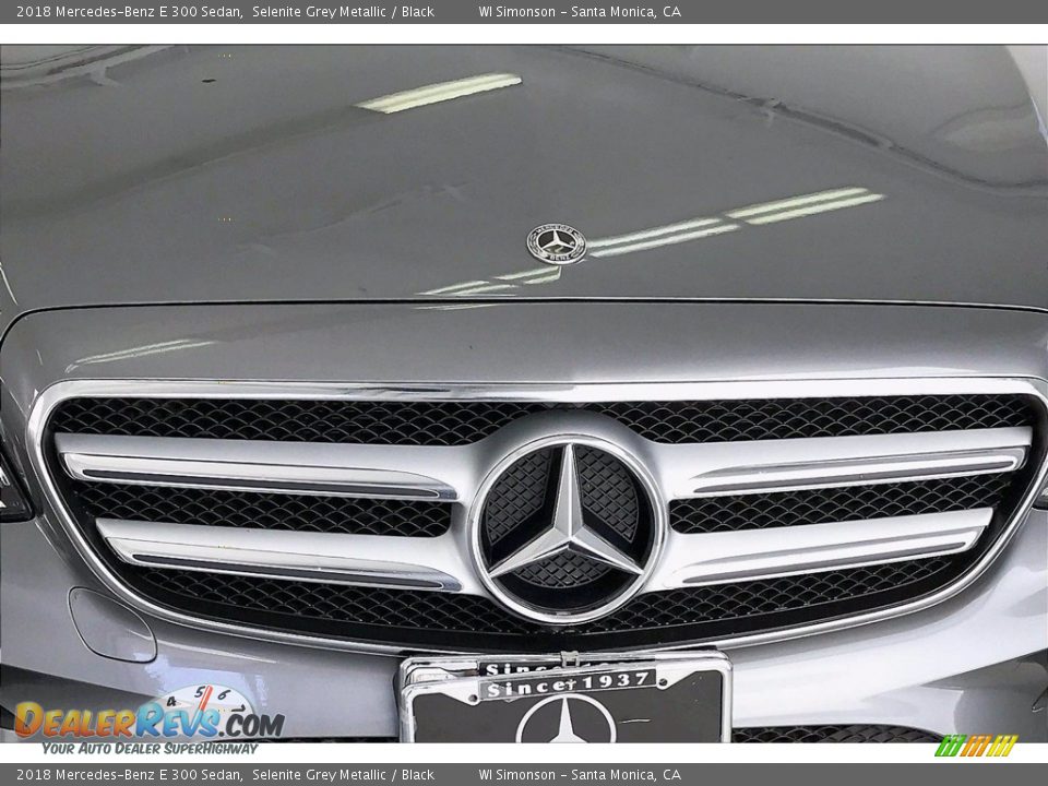 2018 Mercedes-Benz E 300 Sedan Selenite Grey Metallic / Black Photo #30