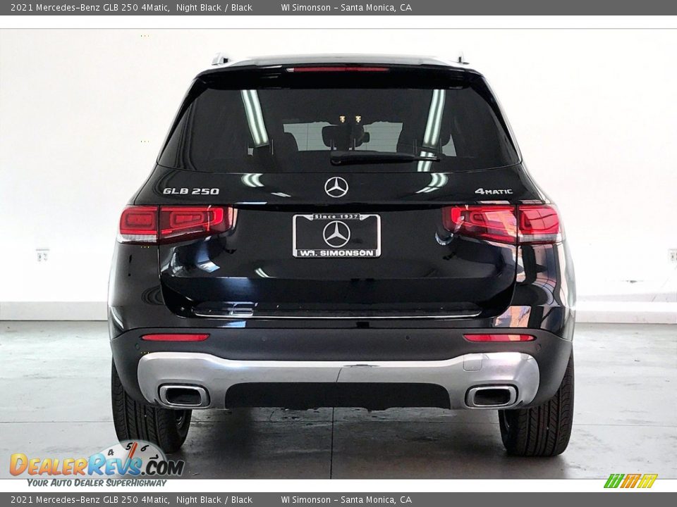 2021 Mercedes-Benz GLB 250 4Matic Night Black / Black Photo #3