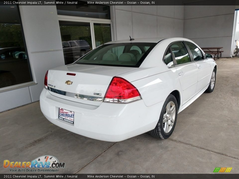 2011 Chevrolet Impala LT Summit White / Neutral Photo #4