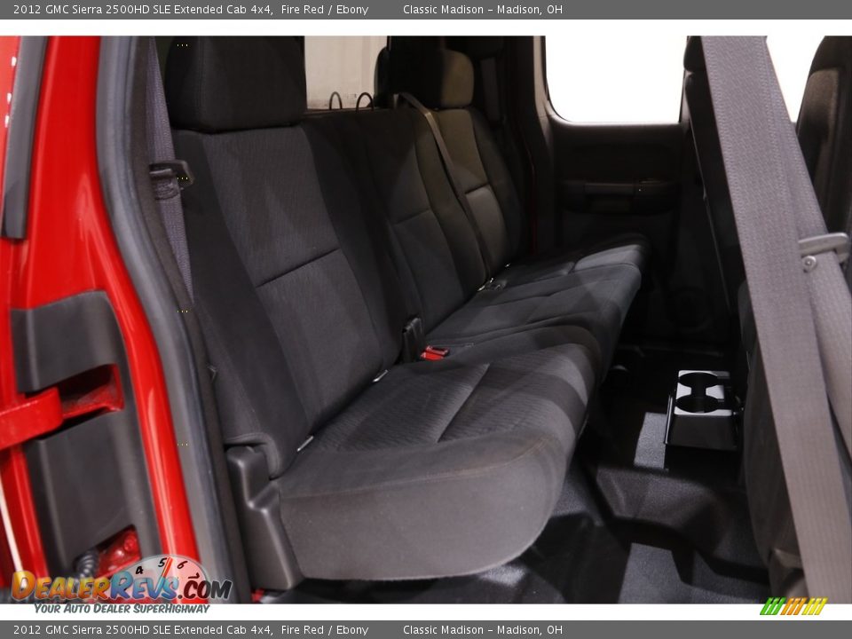 2012 GMC Sierra 2500HD SLE Extended Cab 4x4 Fire Red / Ebony Photo #12