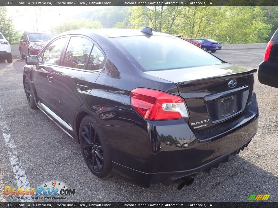 2018 Subaru WRX Premium Crystal Black Silica / Carbon Black Photo #2