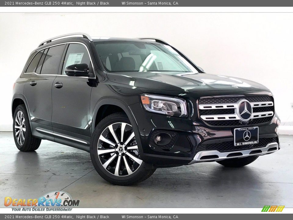 2021 Mercedes-Benz GLB 250 4Matic Night Black / Black Photo #12