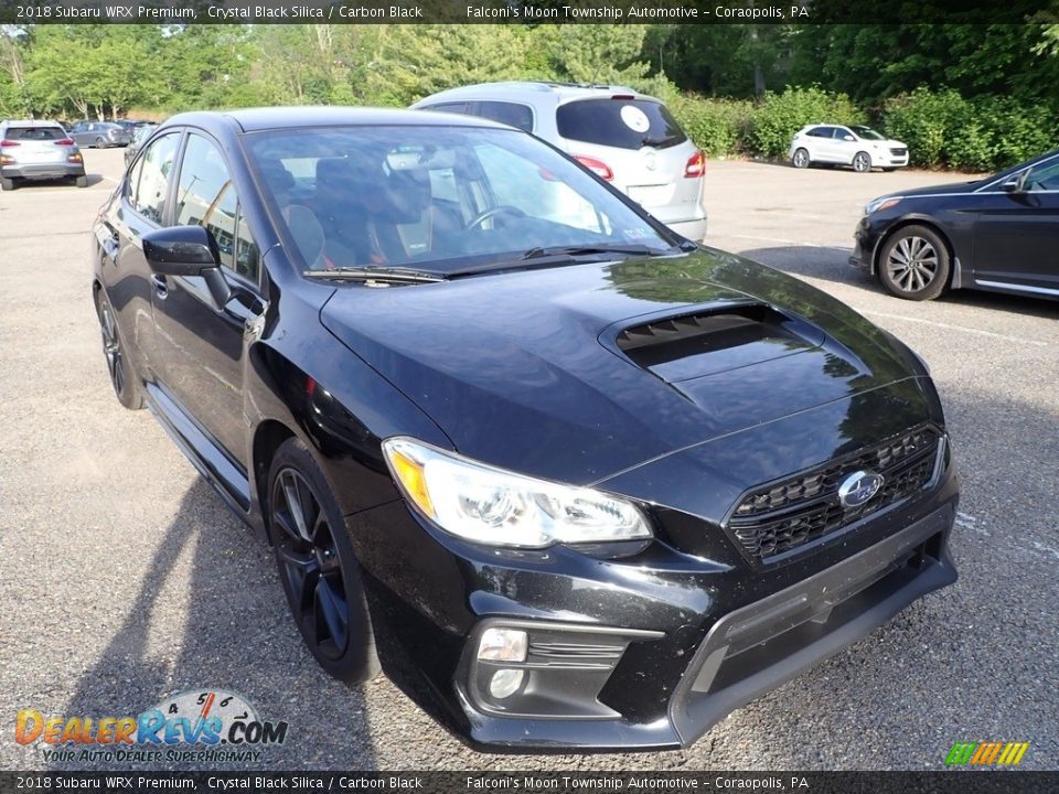 2018 Subaru WRX Premium Crystal Black Silica / Carbon Black Photo #5