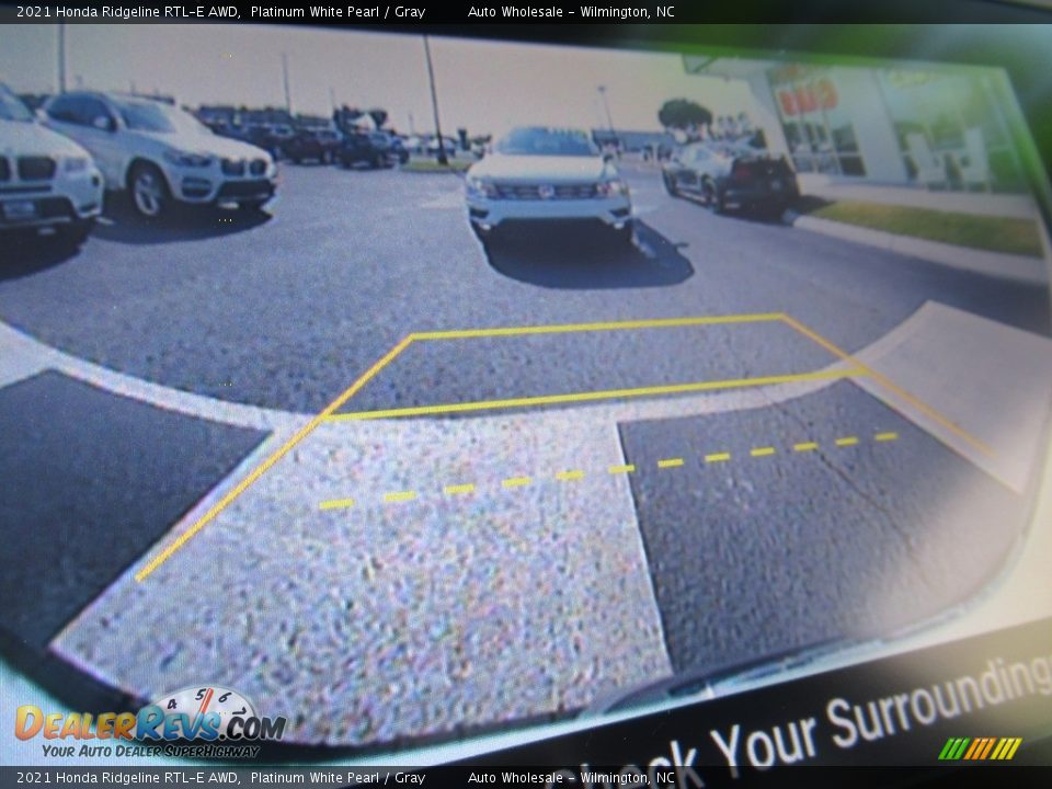 2021 Honda Ridgeline RTL-E AWD Platinum White Pearl / Gray Photo #19