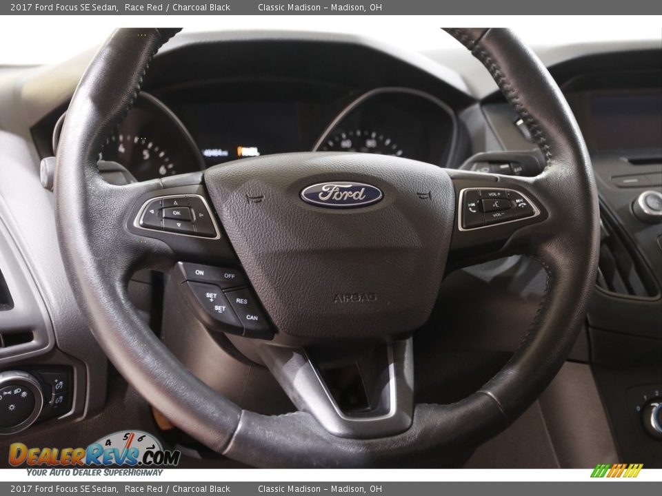2017 Ford Focus SE Sedan Race Red / Charcoal Black Photo #7