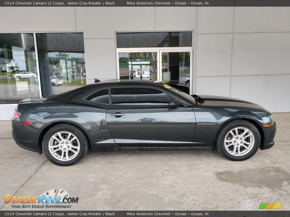 2014 Chevrolet Camaro LS Coupe Ashen Gray Metallic / Black Photo #3