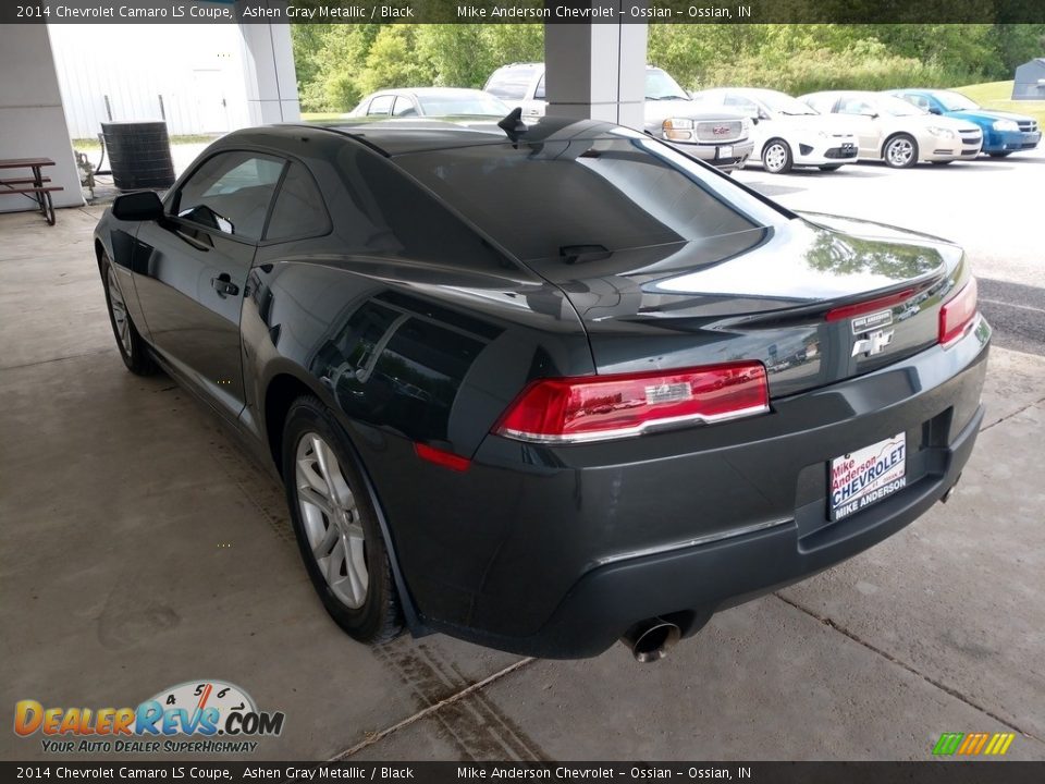 2014 Chevrolet Camaro LS Coupe Ashen Gray Metallic / Black Photo #7