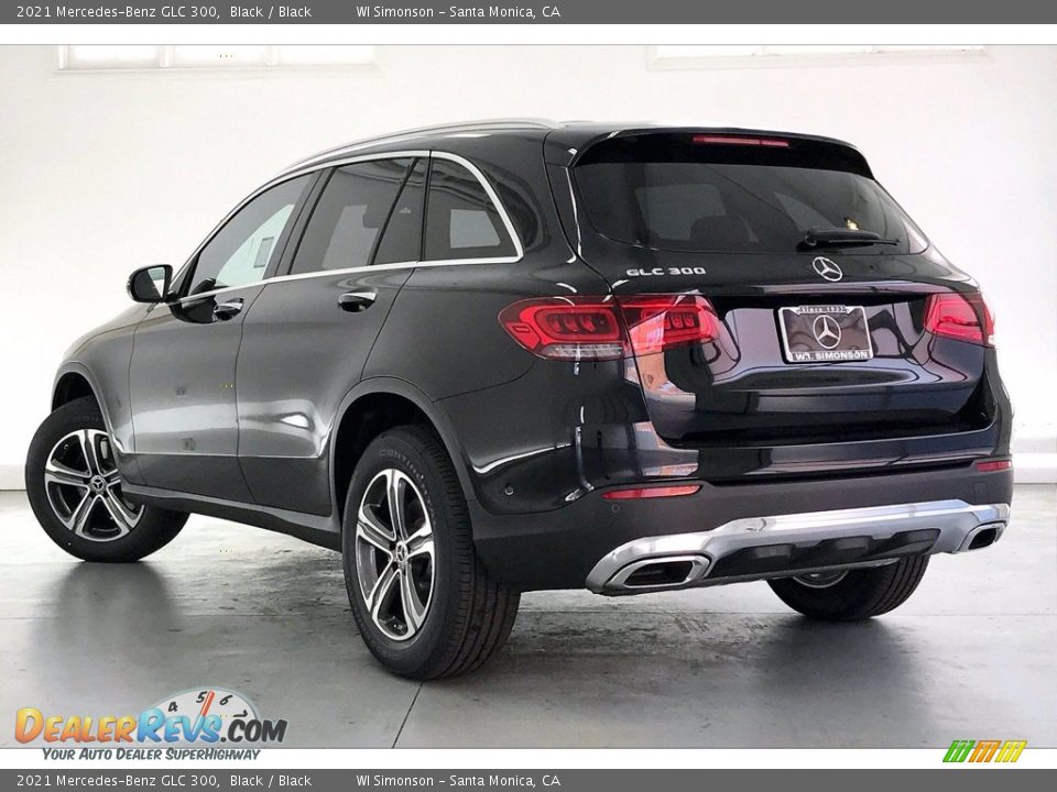 2021 Mercedes-Benz GLC 300 Black / Black Photo #2