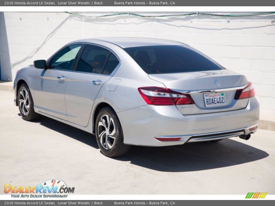 2016 Honda Accord LX Sedan Lunar Silver Metallic / Black Photo #2