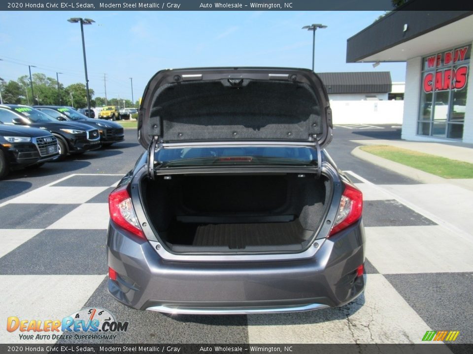 2020 Honda Civic EX-L Sedan Modern Steel Metallic / Gray Photo #5
