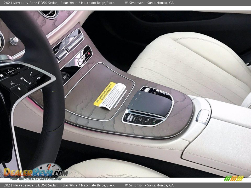 2021 Mercedes-Benz E 350 Sedan Polar White / Macchiato Beige/Black Photo #8