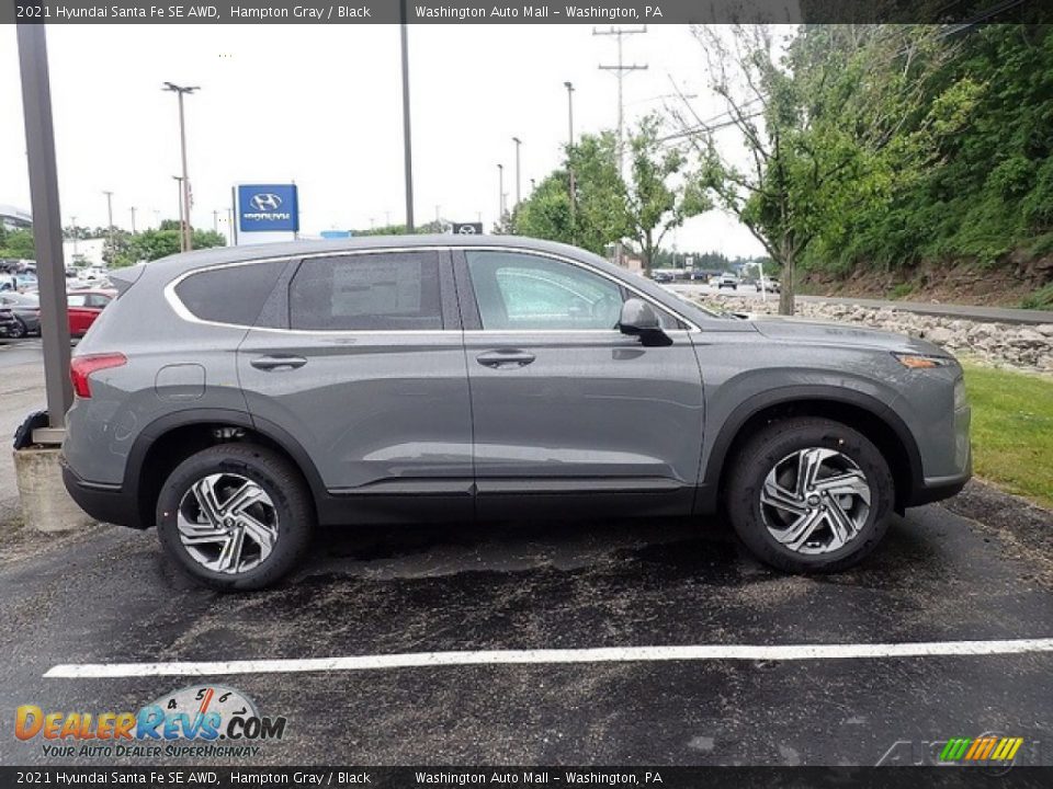 2021 Hyundai Santa Fe SE AWD Hampton Gray / Black Photo #1